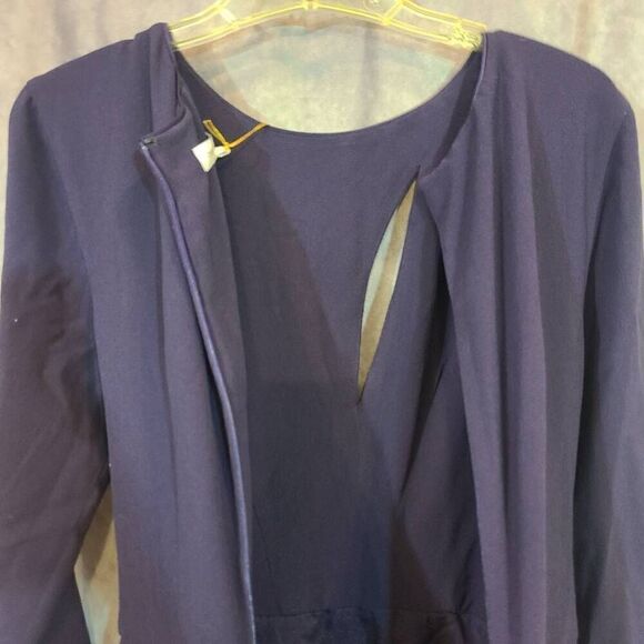 Dress the Population Boysenberry Cut-Out Dress Size Medium - Picture 4 of 7